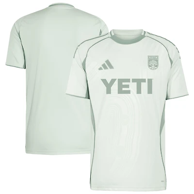 Haut d'avant-match adidas Austin FC 2025 One Planet vert clair pour homme