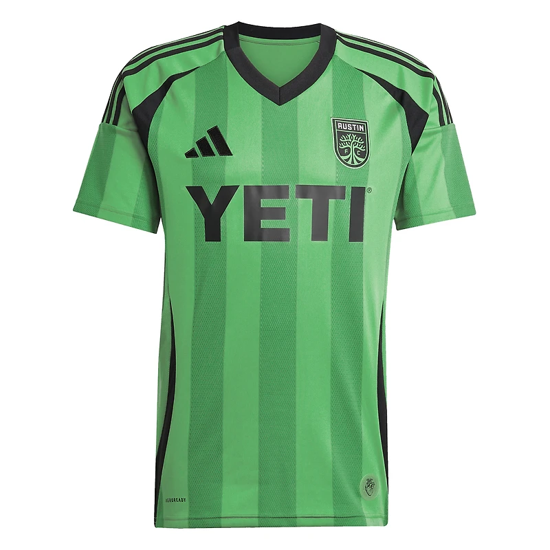 Men's adidas Osman Bukari Green Austin FC 2025 The Heartbeat Kit Replica Player Jersey