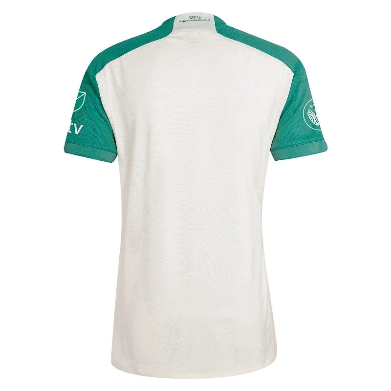 Maillot authentique adidas Tan Austin FC 2024 The Armadillo Kit pour homme
