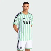 Men's adidas  White Austin FC 2026 The Rooted Kit On-Field Authentic Patch Jersey
