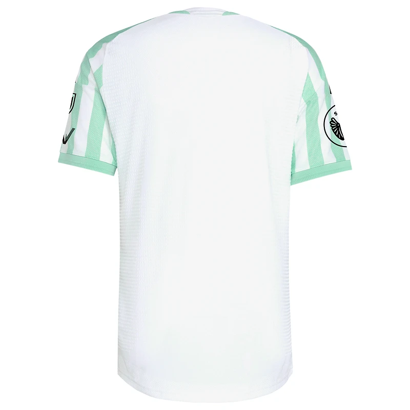 Men's adidas White Austin FC 2026 The Rooted Kit On-Field Authentic Patch Jersey