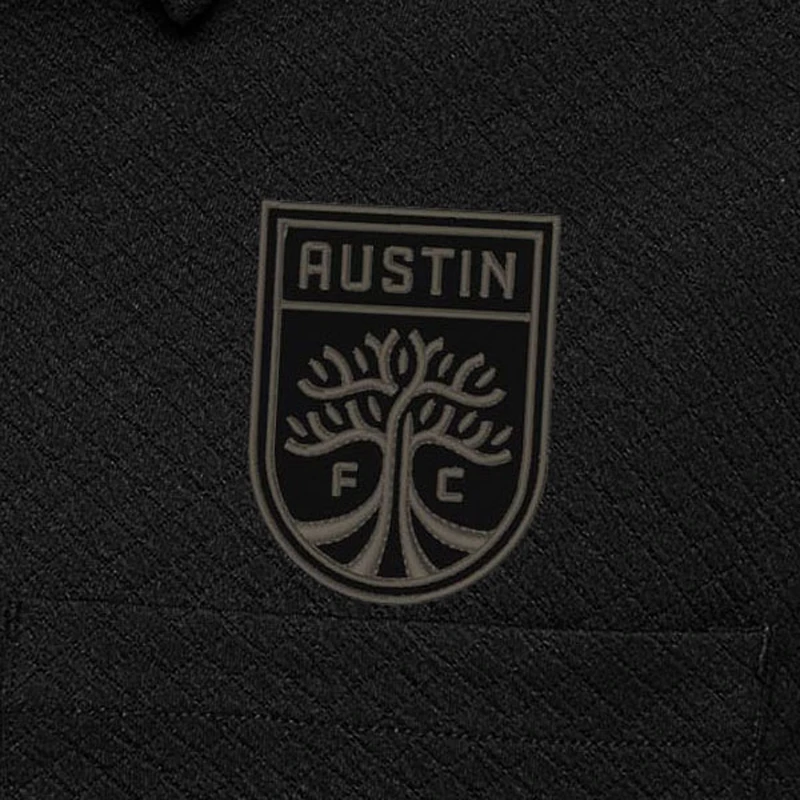 Veste boutonnée Austin FC Streamer Diamond pour homme, noire Antigua