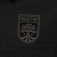 Men's Antigua Black Austin FC Streamer Diamond Button-Up Shacket