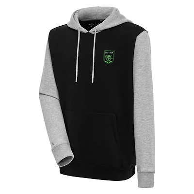 Sweat à capuche blocs de couleurs Victory Antigua Black Austin FC pour homme