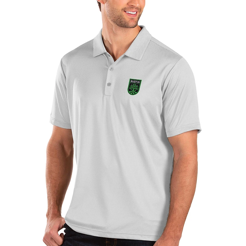 Polo Antigua blanc Austin FC Balance pour homme