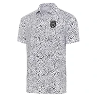Men's Antigua White Austin FC Motion Polo