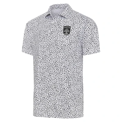 Polo Antigua blanc Austin FC Motion pour homme