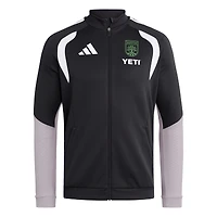 Veste d'entraînement zippée intégrale Austin FC 2026 noire pour homme