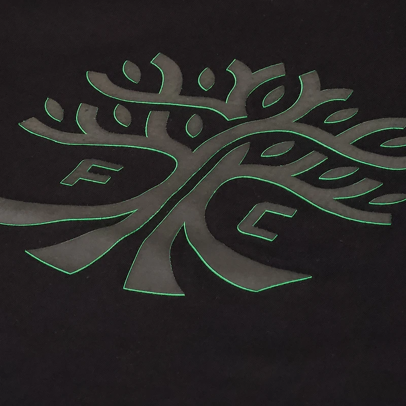 Men's Black Austin FC Multi-Layer Primary Logo Heavyweight Relaxed T-Shirt