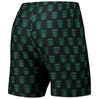 Men's Concepts Sport Black/Kelly Green Austin FC Record 2-Pack Short Set