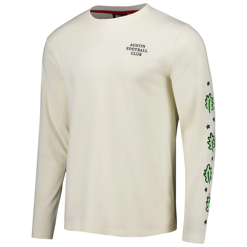 Men's Cream Austin FC Local Heavy Long Sleeve T-Shirt