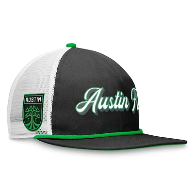 Men's Fanatics Black/White Austin FC True Classic Golf Snapback Hat