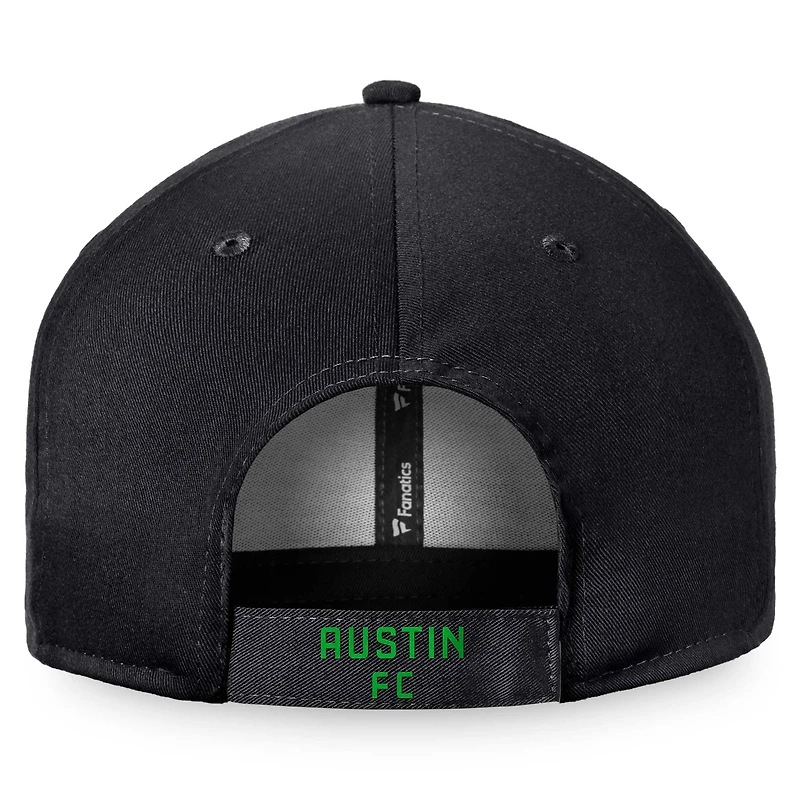 NUT AUSTINFC BLACK NUT SU23 MEN'S ALPHA ADJUSTABLE CAP HATMENUST