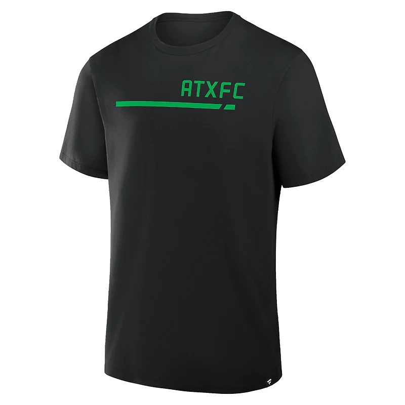 Men's Fanatics  Black Austin FC Corner Kick Legacy T-Shirt