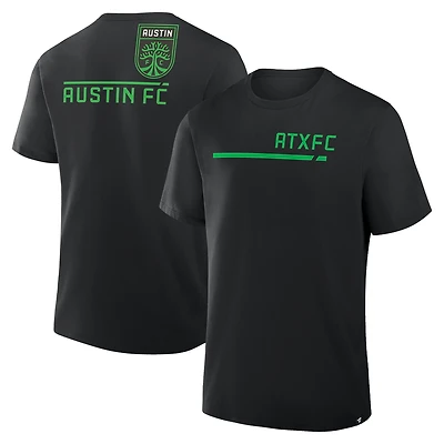 Men's Fanatics  Black Austin FC Corner Kick Legacy T-Shirt