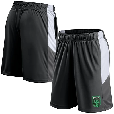 Men's Fanatics Black Austin FC Prep Squad Shorts