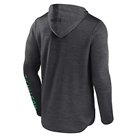Chandail à capuchon enfiler pour hommes Fanatics Branded Charcoal Austin FC First Period Space Dye