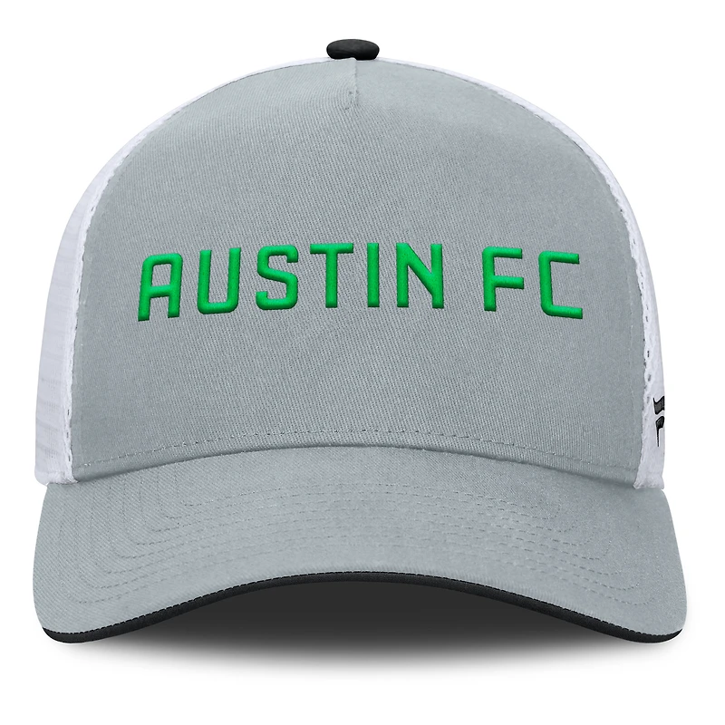 Men's Fanatics Gray Austin FC Knuckle Trucker Adjustable Hat