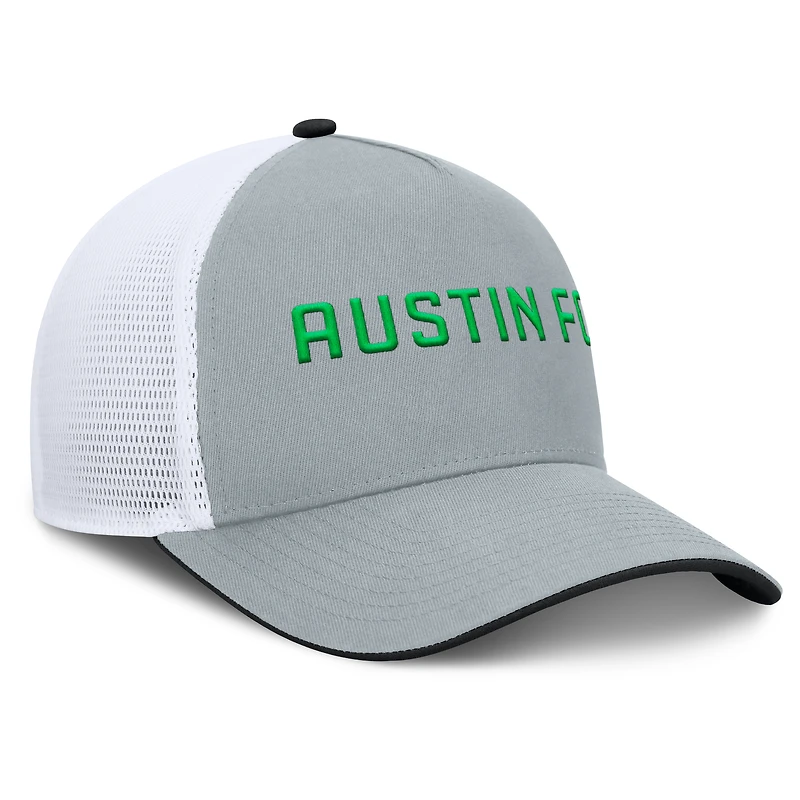 Casquette trucker ajustable Fanatics grise Austin FC pour homme