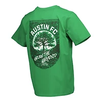 T-shirt décontracté épais Austin FC Street pour homme, vert