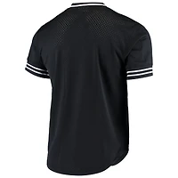 Men's Mitchell & Ness Black Austin FC Mesh V-Neck T-Shirt