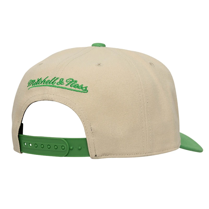 Casquette snapback Austin FC Upside Down Pro Pinch pour homme, vert/bleu royal, Mitchell & Ness