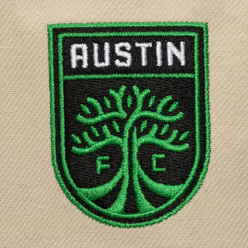 Casquette snapback Austin FC Upside Down Pro Pinch pour homme, vert/bleu royal, Mitchell & Ness