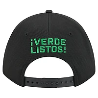 Casquette ajustable New Era Austin FC 2025 Jersey Hook 9FORTY M-Crown pour homme noire