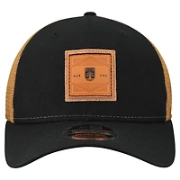 Casquette ajustable extensible 9SEVENTY noire Austin FC pour homme New Era avec logo en relief