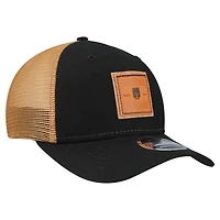 Men's  New Era Black Austin FC Debossed Logo 9SEVENTY Stretch Snap Adjustable Hat