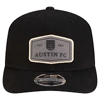 Casquette ajustable extensible à boutons-pression Austin FC 9SEVENTY noire New Era pour homme