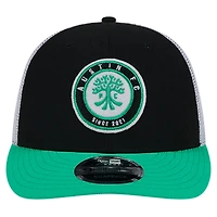Casquette Snapback Austin FC Throwback Trucker Low Profile 9FIFTY noire New Era pour hommes