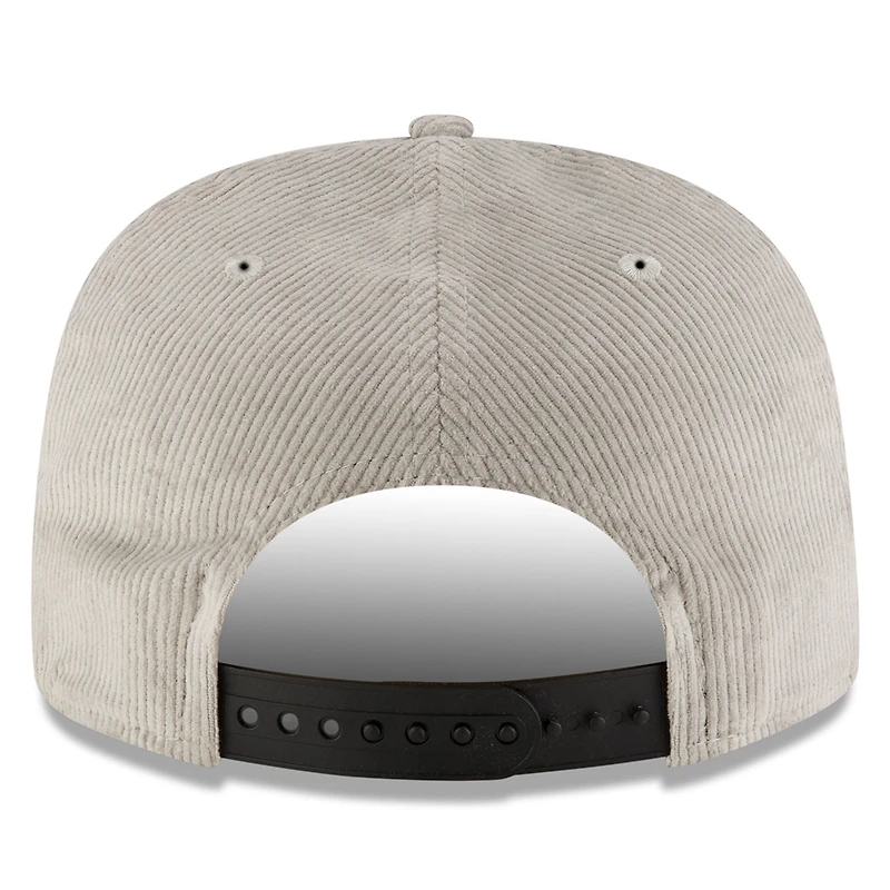 Men's New Era Gray Austin FC Corduroy Golfer Adjustable Hat
