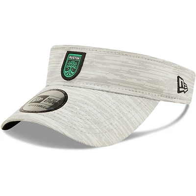Visière grise Austin FC Distinct New Era pour homme