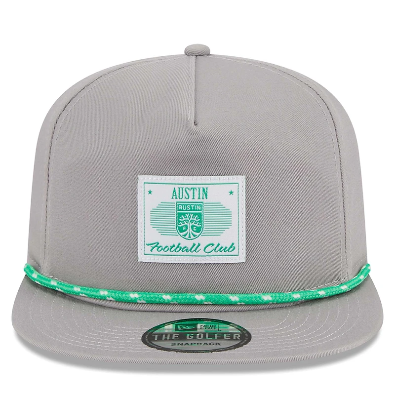 Casquette réglable pour homme Austin FC Patch Golfer New Era noire