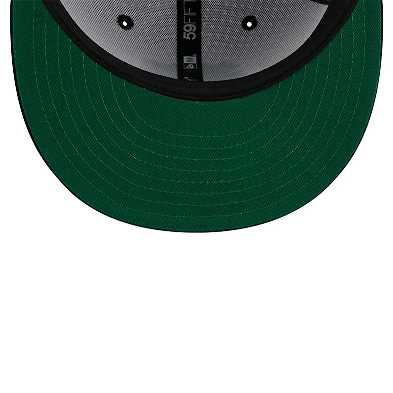 Men's New Era Gray Austin FC Throwback Mesh 59FIFTY Fitted Hat
