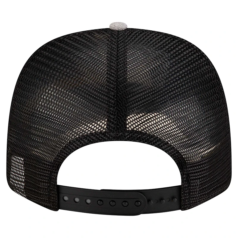 Casquette ajustable extensible à boutons-pression Austin FC 9SEVENTY de New Era pour homme, gris chiné