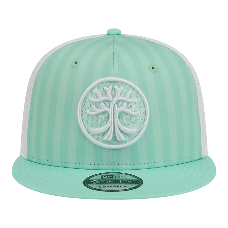 Casquette snapback New Era Mint Austin FC 2026 Jersey Hook 9FIFTY pour homme