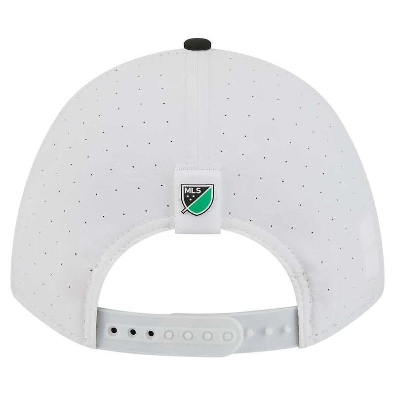 Men's New Era  White Austin FC 2026 MLS Kick Off 9FORTY M-Crown A-Frame Adjustable Hat