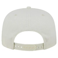Casquette réglable de golfeur en velours côtelé Austin FC Throwback New Era blanche pour hommes