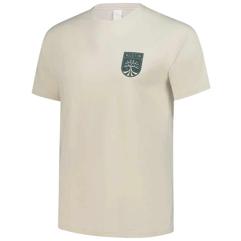 T-shirt décontracté pour homme, motif sport, Suède, Austin FC, beige