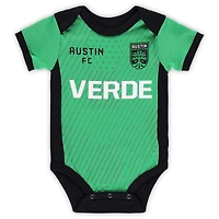 Newborn & Infant Green/Black Austin FC Field Player Bodysuit