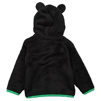 Sweat à capuche entièrement zippé Austin FC Tie-Breaker Teddy noir pour tout-petits Sport Design Sweden