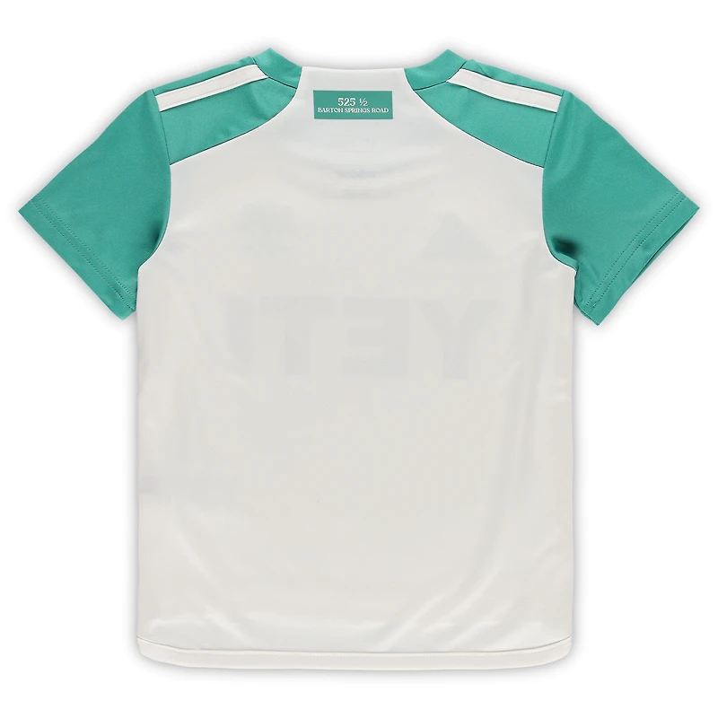 Maillot adidas crème Austin FC 2024 AEROREADY Team pour tout-petits