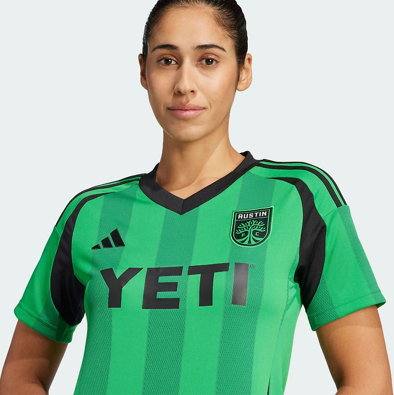Women's adidas Green Austin FC 2025 The Heartbeat Kit Replica Jersey