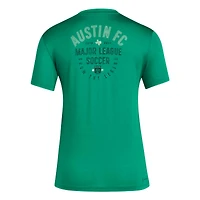 Women's adidas Green Austin FC Local Stoic T-Shirt