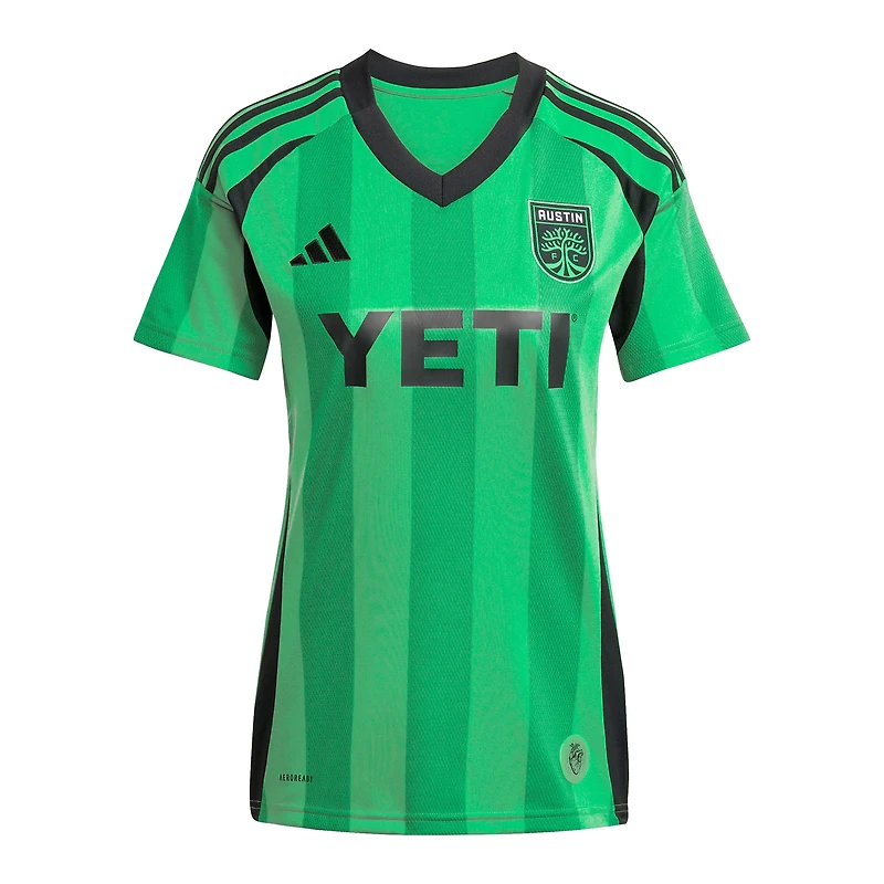 Women's adidas Ilie Sanchez Green Austin FC 2025 The Heartbeat Kit Replica Player Jersey