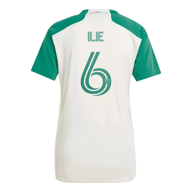 Women's adidas Ilie Sanchez Tan Austin FC 2024 The Armadillo Kit Replica Player Jersey