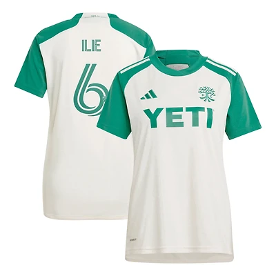 Maillot réplique du kit Armadillo pour femme adidas Ilie Sanchez Tan Austin FC 2024