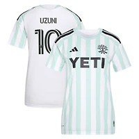 Maillot réplique adidas Myrto Uzuni blanc Austin FC 2026 The Rooted Kit pour femme